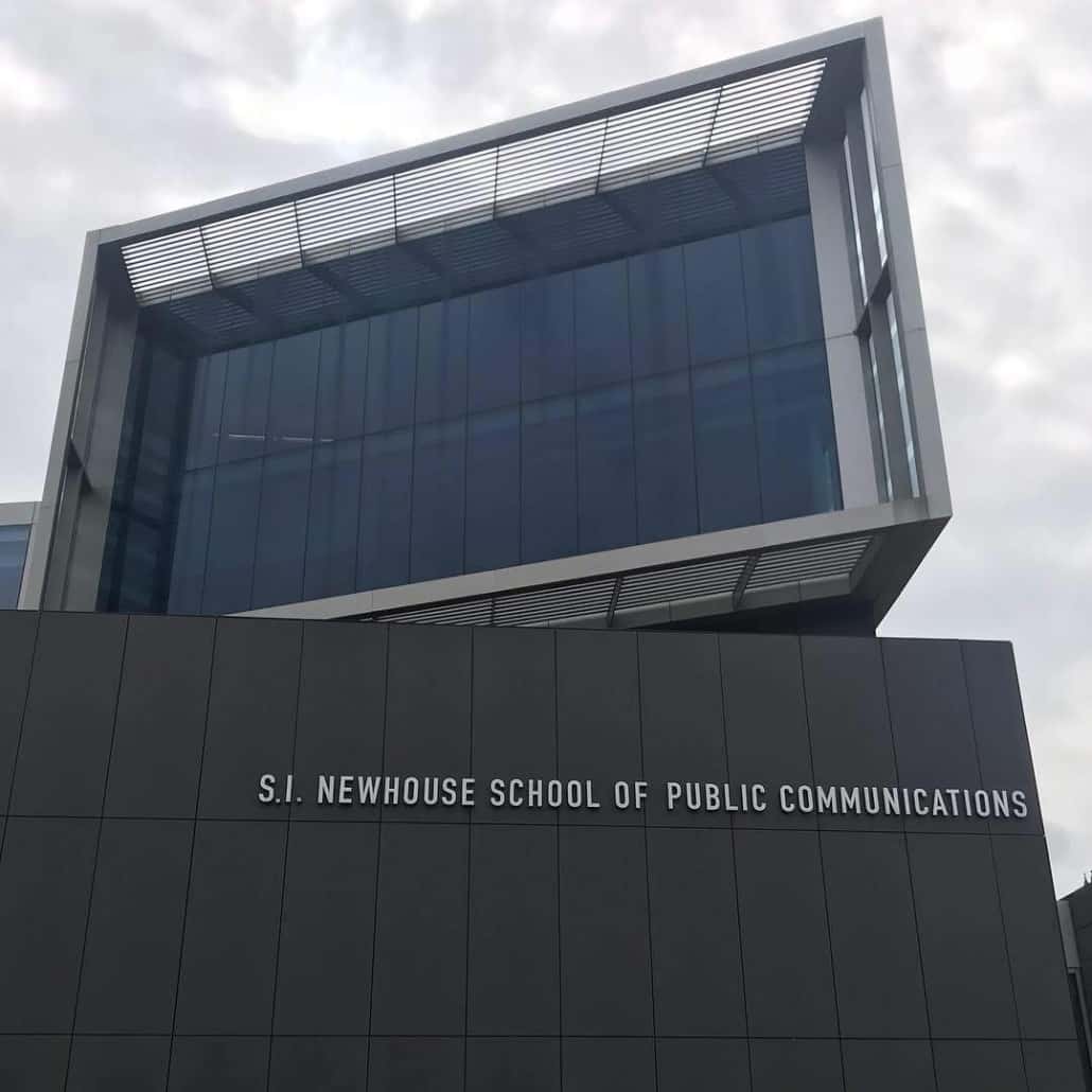 ProfMEMueller_Entrance_(1)_Newhouse_School